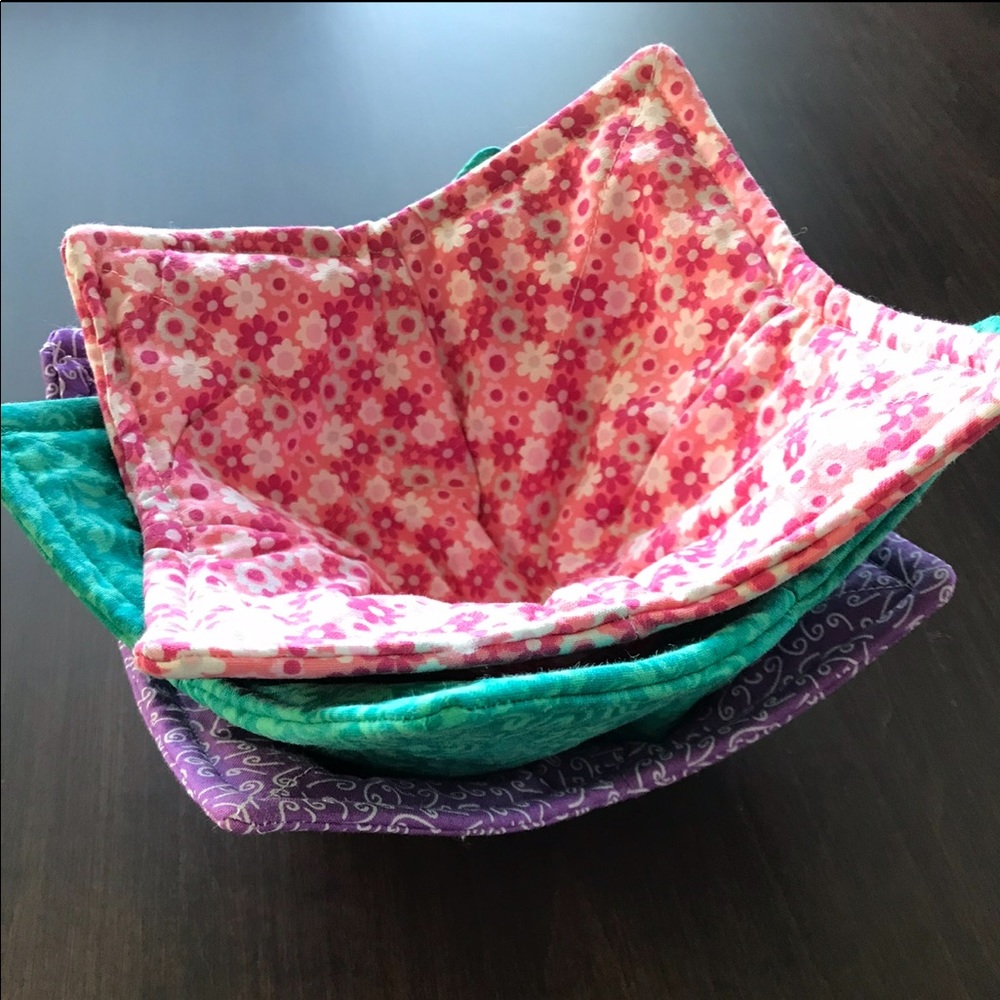 Microwave safe Bowl Cozy protect your hands 🙌